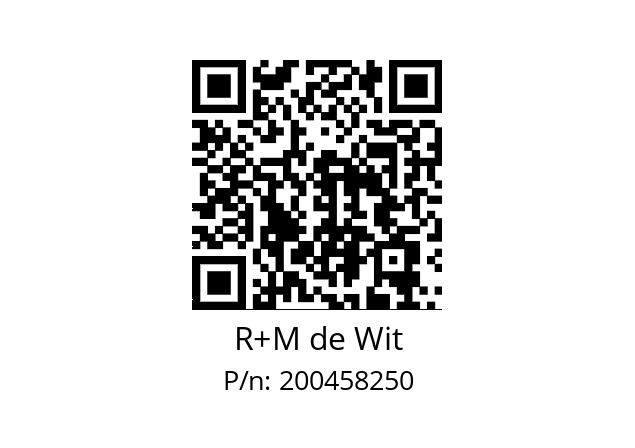   R+M de Wit 200458250