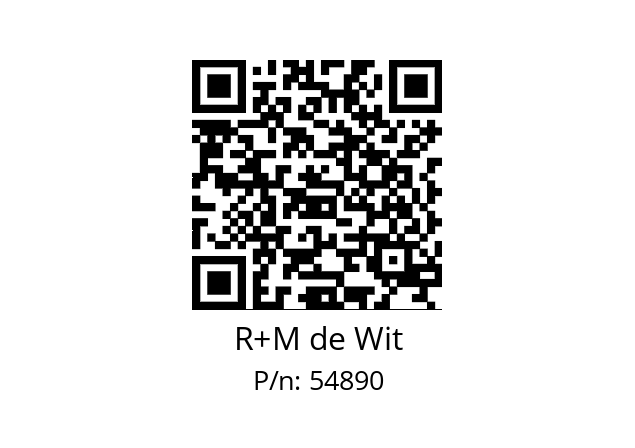   R+M de Wit 54890