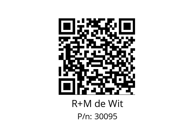   R+M de Wit 30095