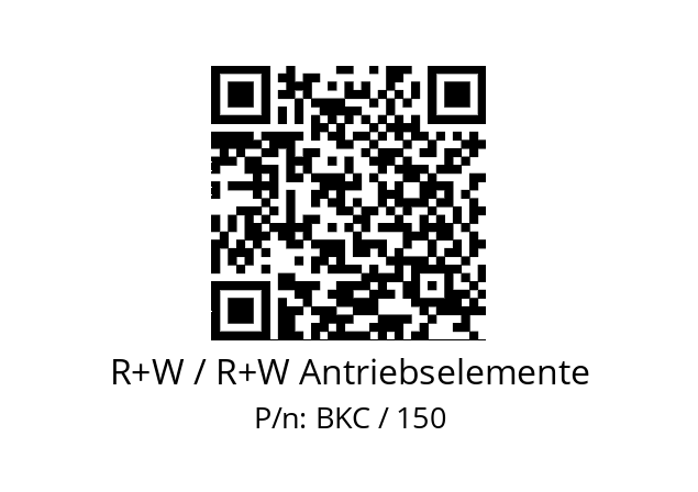   R+W / R+W Antriebselemente BKC / 150