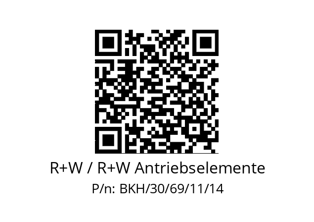   R+W / R+W Antriebselemente BKH/30/69/11/14