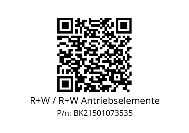   R+W / R+W Antriebselemente BK21501073535