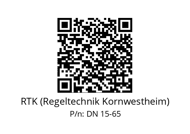   RTK (Regeltechnik Kornwestheim) DN 15-65