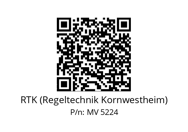   RTK (Regeltechnik Kornwestheim) MV 5224