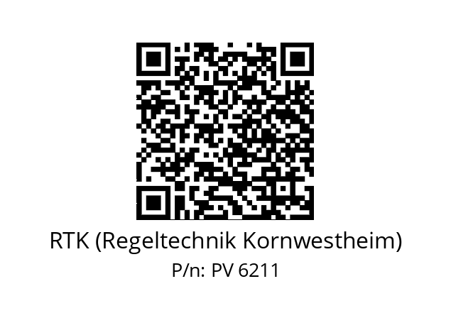   RTK (Regeltechnik Kornwestheim) PV 6211