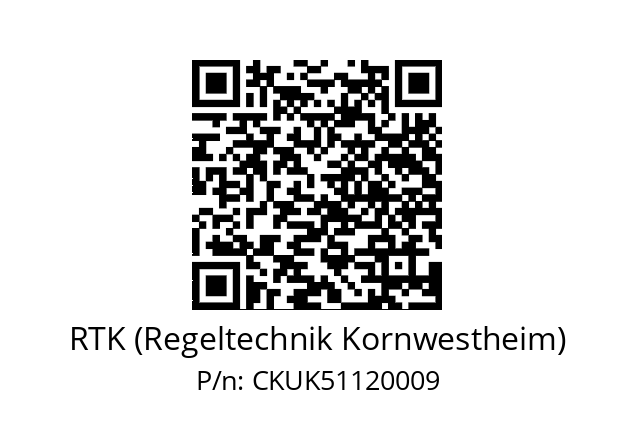   RTK (Regeltechnik Kornwestheim) CKUK51120009