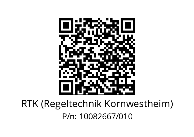   RTK (Regeltechnik Kornwestheim) 10082667/010