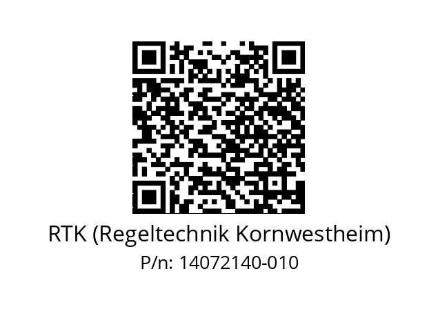   RTK (Regeltechnik Kornwestheim) 14072140-010