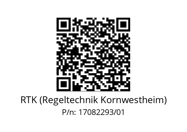   RTK (Regeltechnik Kornwestheim) 17082293/01