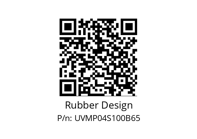   Rubber Design UVMP04S100B65