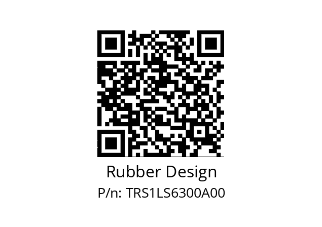   Rubber Design TRS1LS6300A00