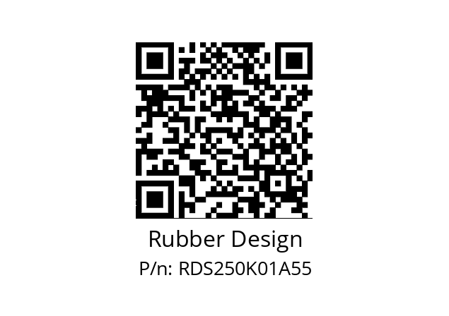   Rubber Design RDS250K01A55