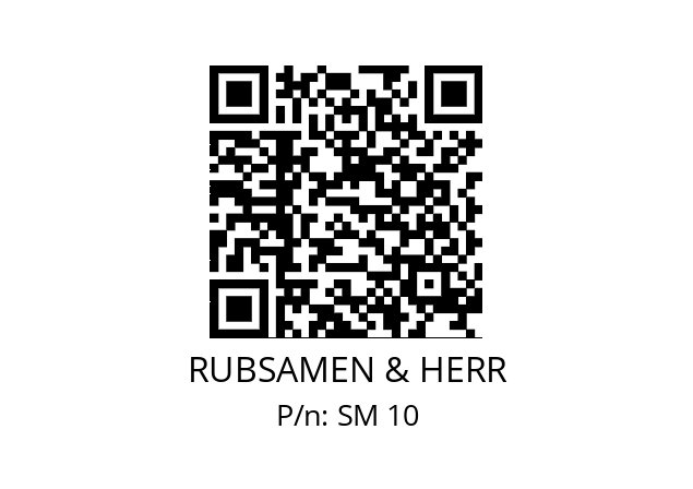   RUBSAMEN & HERR SM 10