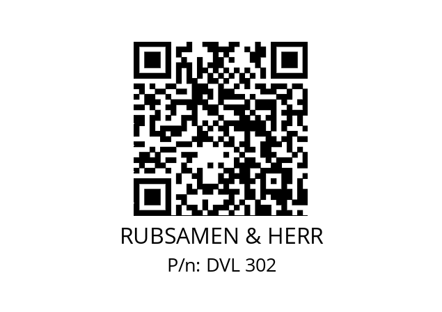   RUBSAMEN & HERR DVL 302