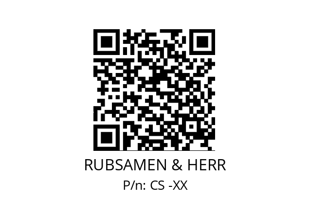   RUBSAMEN & HERR CS -XX