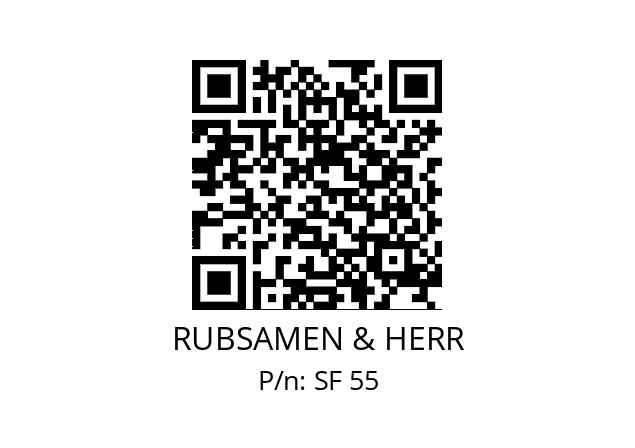   RUBSAMEN & HERR SF 55