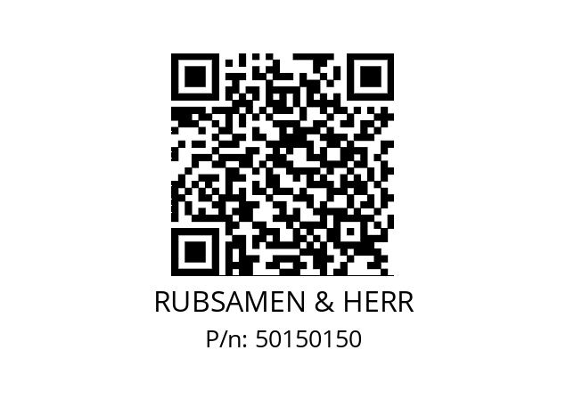   RUBSAMEN & HERR 50150150