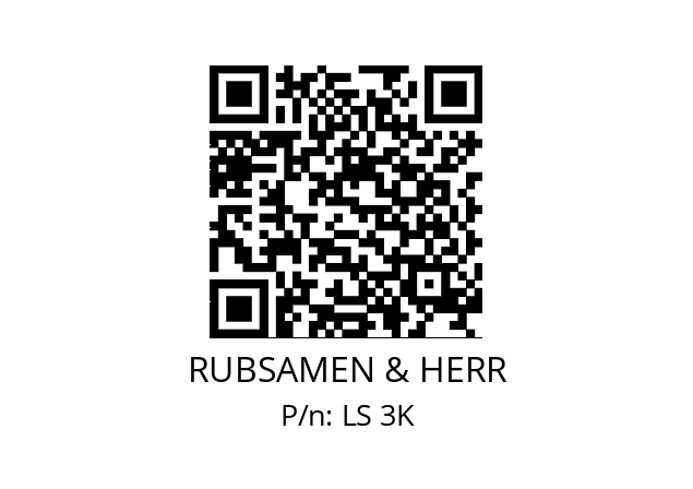   RUBSAMEN & HERR LS 3K