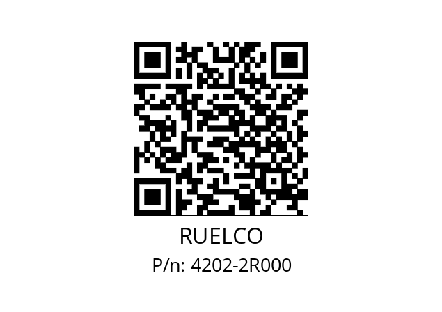   RUELCO 4202-2R000