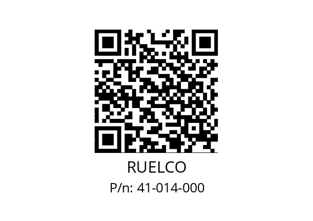   RUELCO 41-014-000