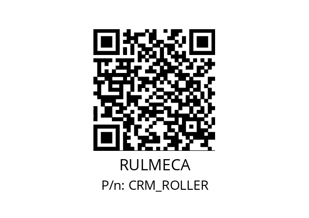   RULMECA CRM_ROLLER