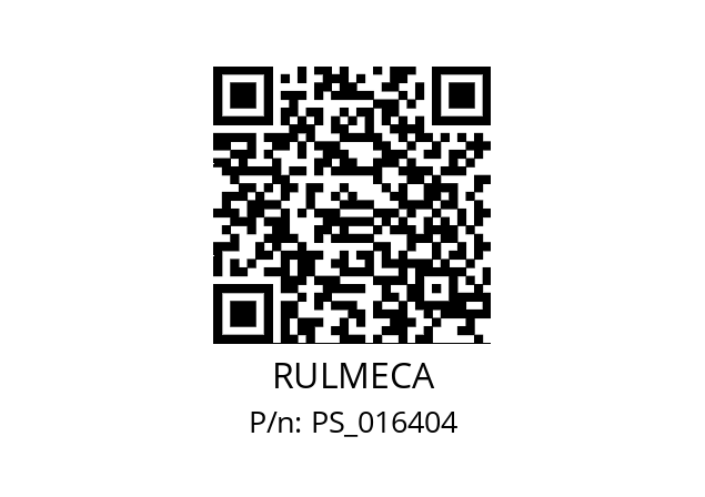   RULMECA PS_016404