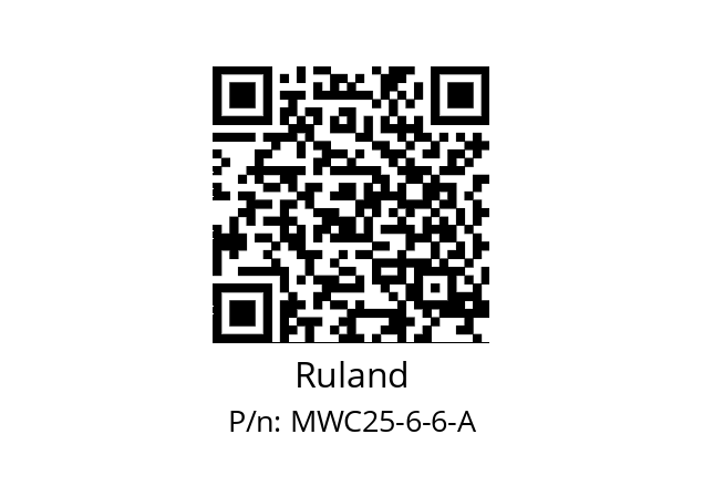   Ruland MWC25-6-6-A