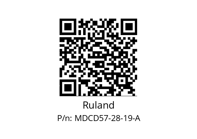   Ruland MDCD57-28-19-A