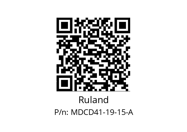   Ruland MDCD41-19-15-A