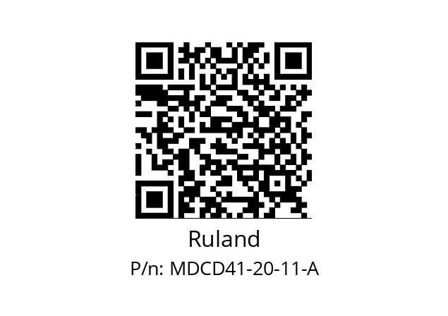   Ruland MDCD41-20-11-A