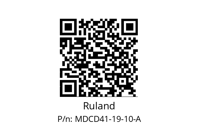   Ruland MDCD41-19-10-A