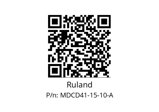   Ruland MDCD41-15-10-A