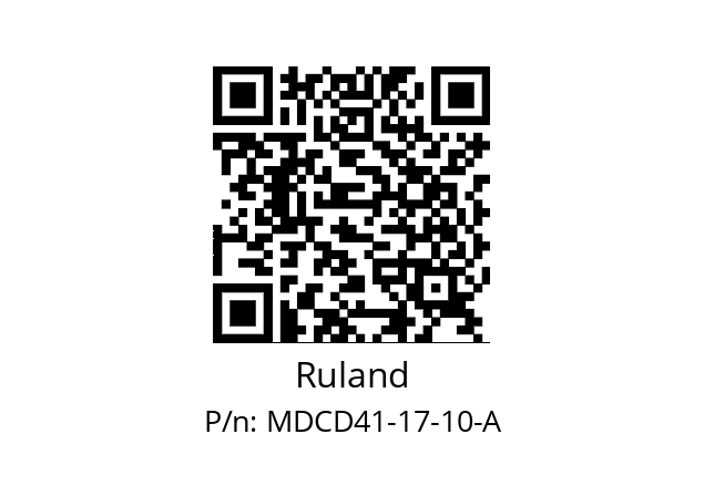   Ruland MDCD41-17-10-A