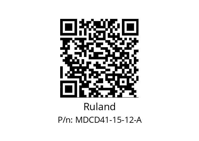   Ruland MDCD41-15-12-A