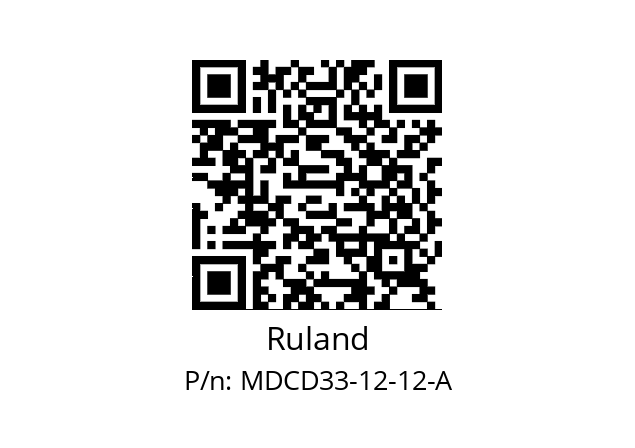   Ruland MDCD33-12-12-A