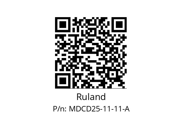   Ruland MDCD25-11-11-A