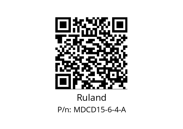   Ruland MDCD15-6-4-A