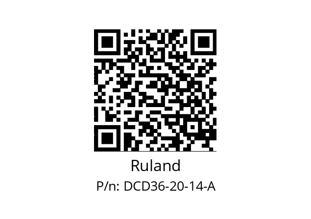   Ruland DCD36-20-14-A