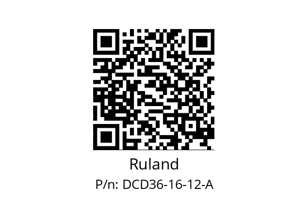   Ruland DCD36-16-12-A