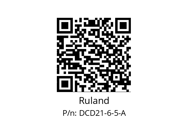   Ruland DCD21-6-5-A