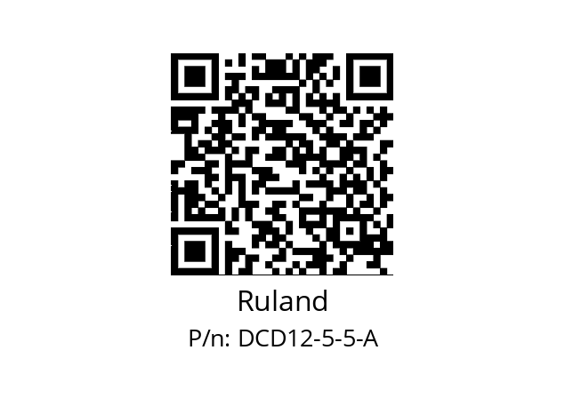   Ruland DCD12-5-5-A