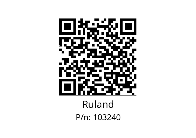   Ruland 103240