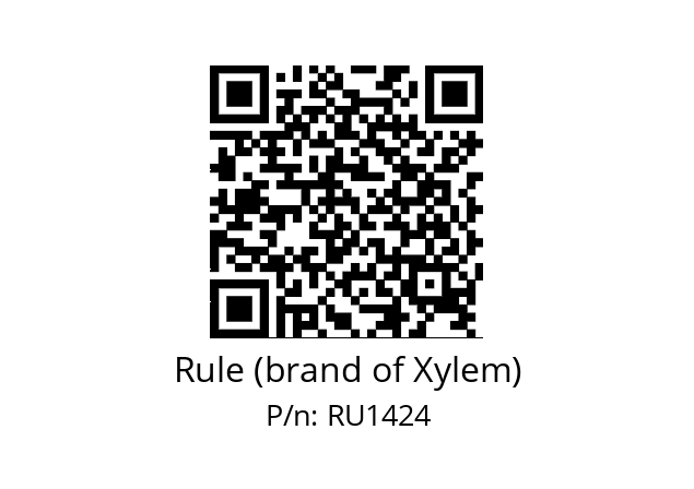   Rule (brand of Xylem) RU1424