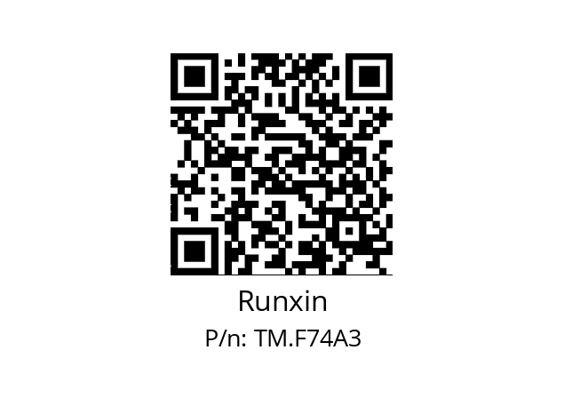   Runxin TM.F74A3