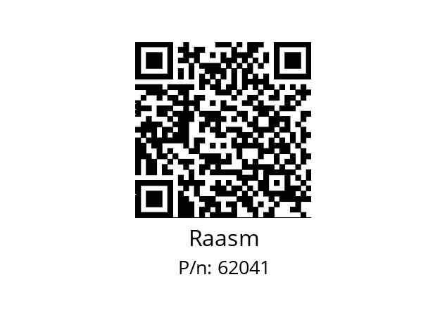   Raasm 62041