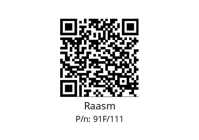   Raasm 91F/111