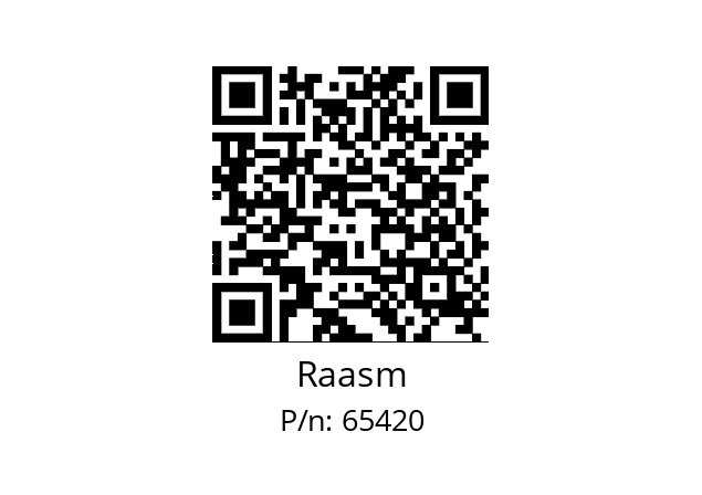   Raasm 65420