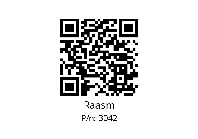   Raasm 3042