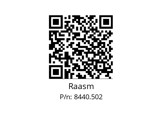   Raasm 8440.502