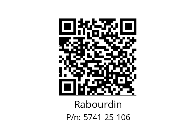   Rabourdin 5741-25-106